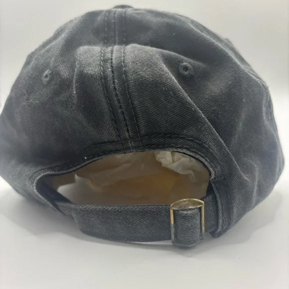 Cobra Distressed Gray Men's Cap with Brown Texas Patch - Picture 5 of 7